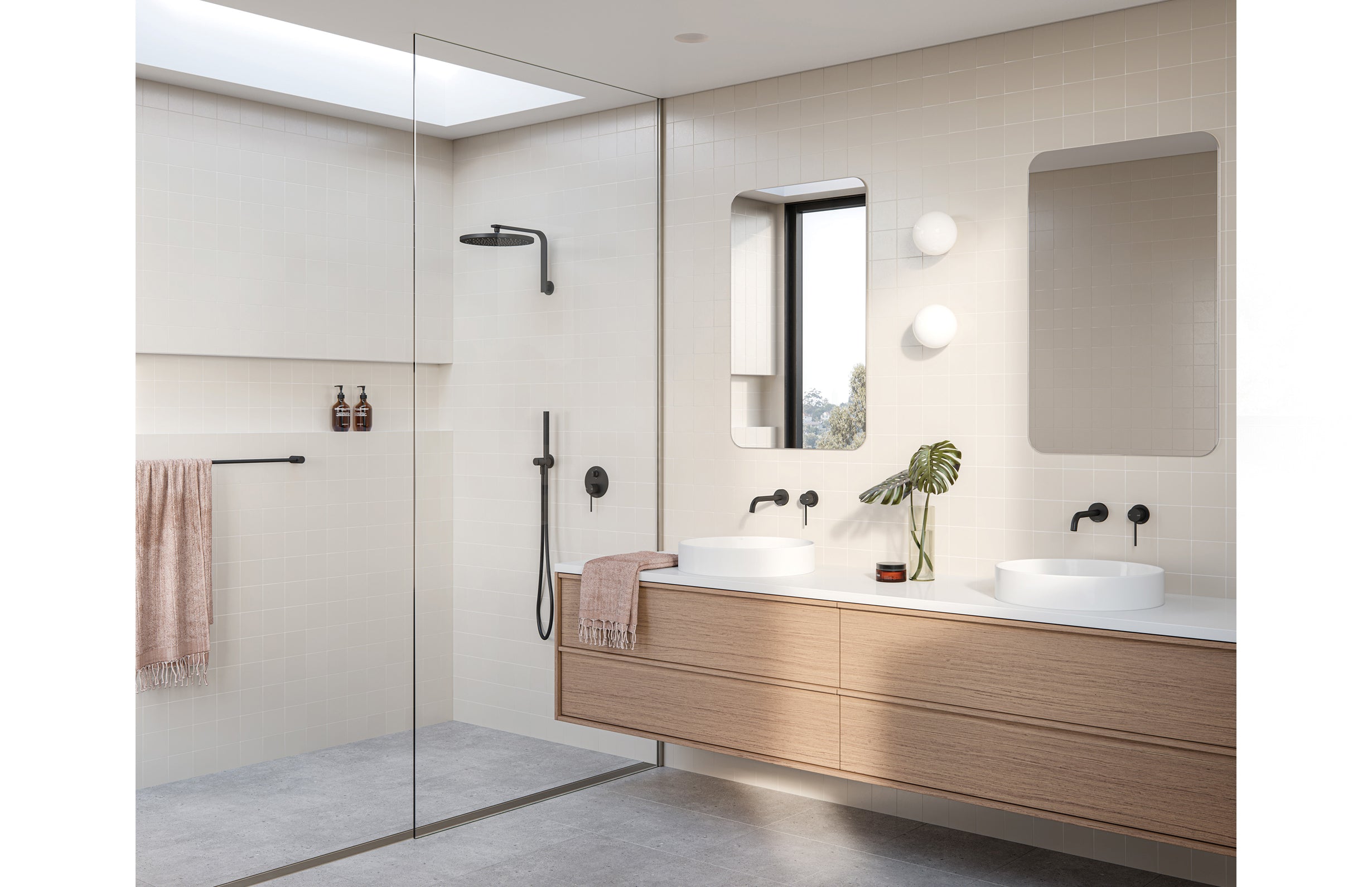 Phoenix Vivid Slimline SwitchMix Shower/Bath Diverter Mixer Fit-Off Kit VS2940