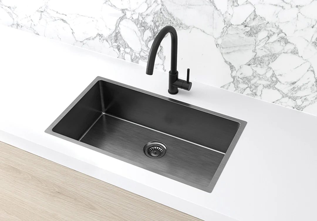 Meir Single Bowl Sink MKSP-S760440-PVDGM