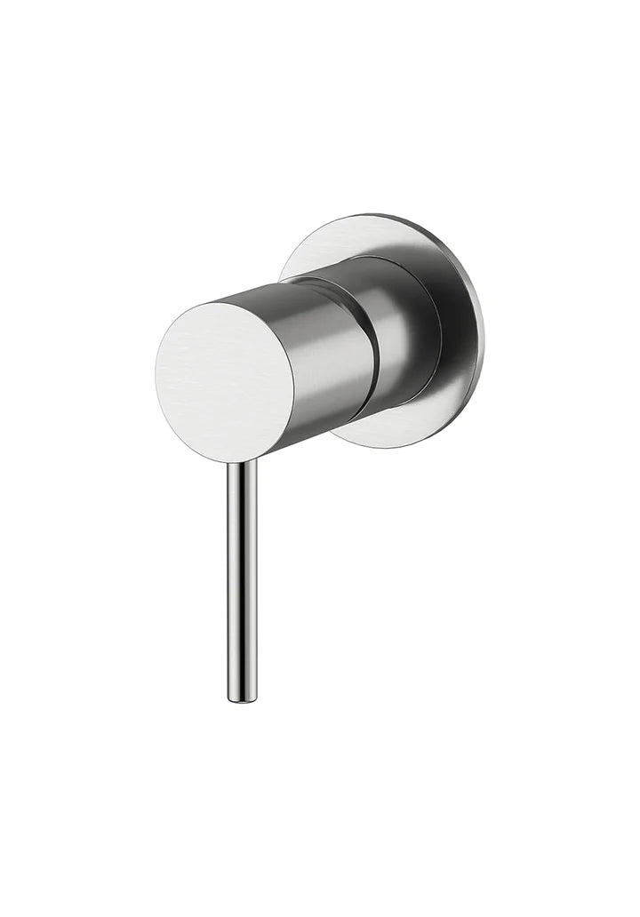 Meir Round Outdoor Wall Mixer SS316 MW16N-SS316
