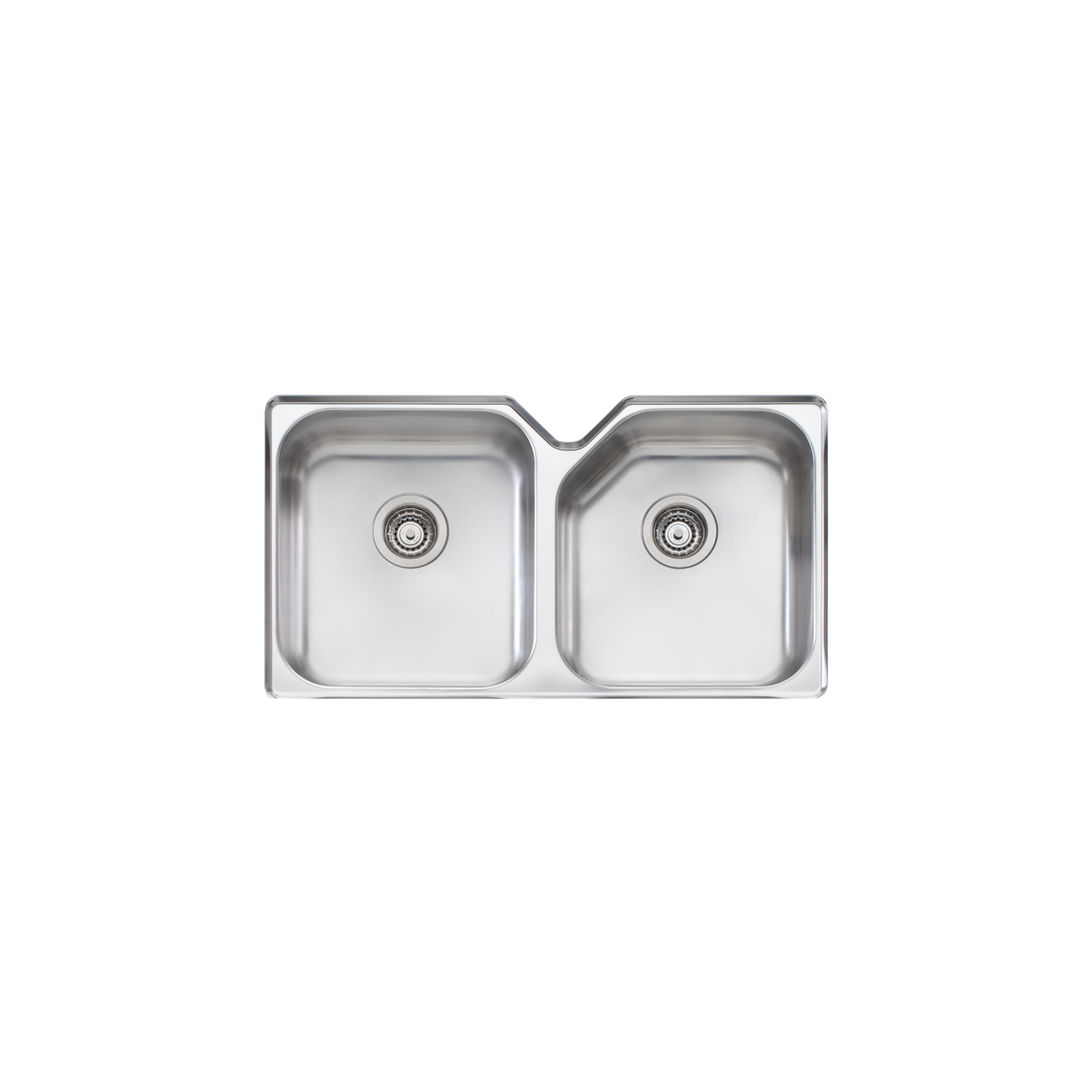 Oliveri Nu-Petite Double Undermount Bowl Sink NP63U