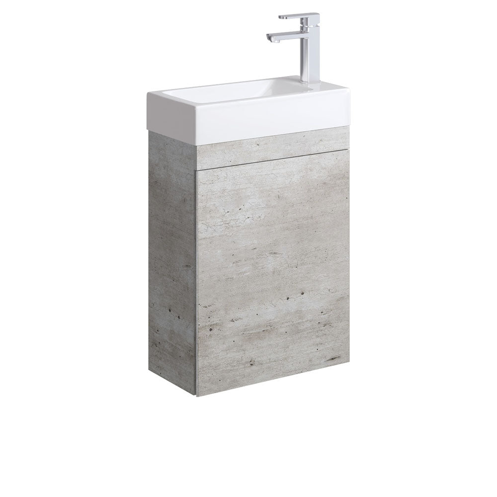 Fienza Edge 450 Ensuite Wall Hung Vanity Industrial 45RX/45RX-OF