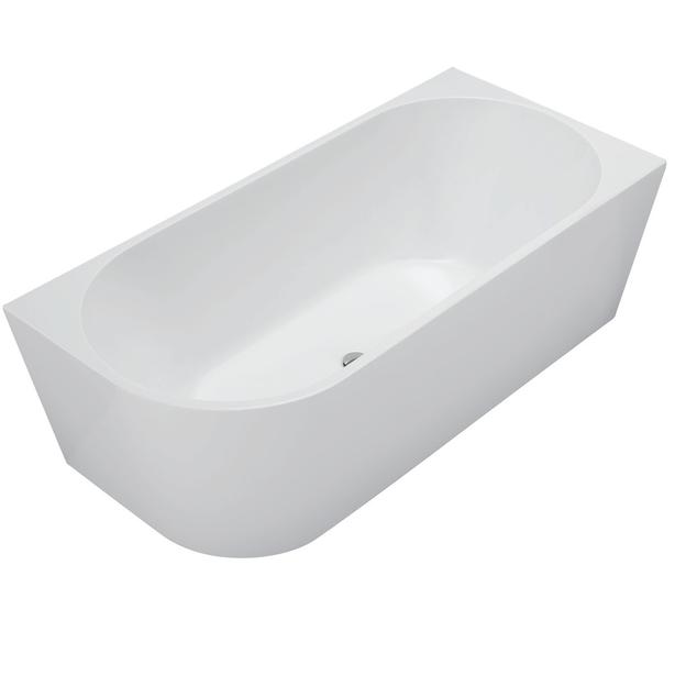 Cassa Design Auris 1500mm Right Hand Corner Bath Gloss White BT-NA1500RH