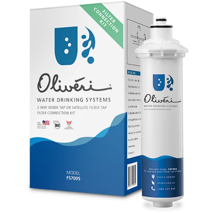Oliveri 3 Way Filter Tap or Satellite Tap Water Filtration System FS7005