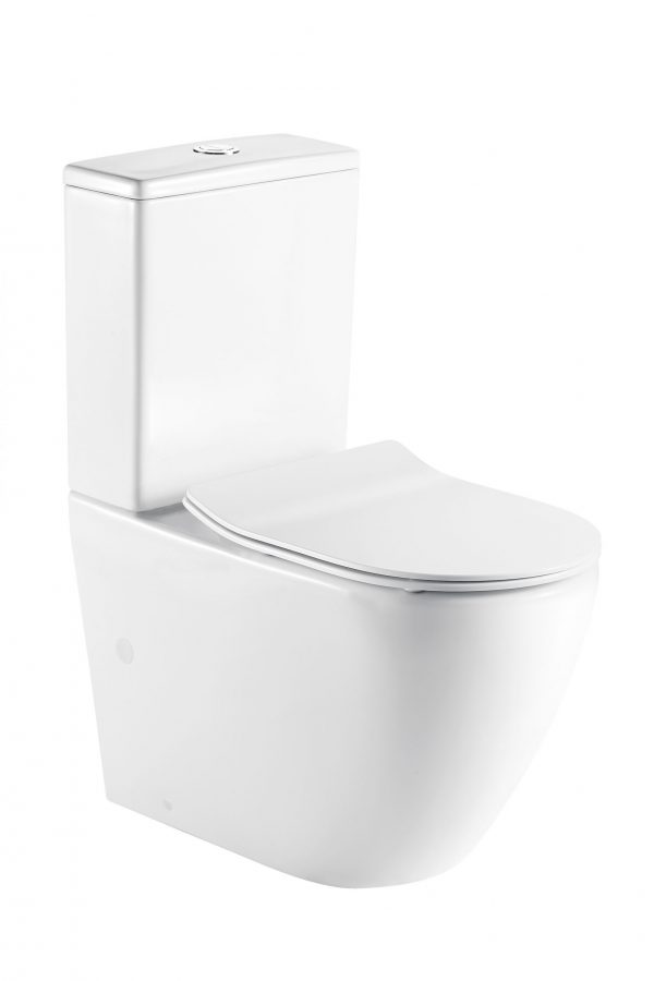 Mercio Hani Rimless Back to Wall Toilet Suite HP-T3MW