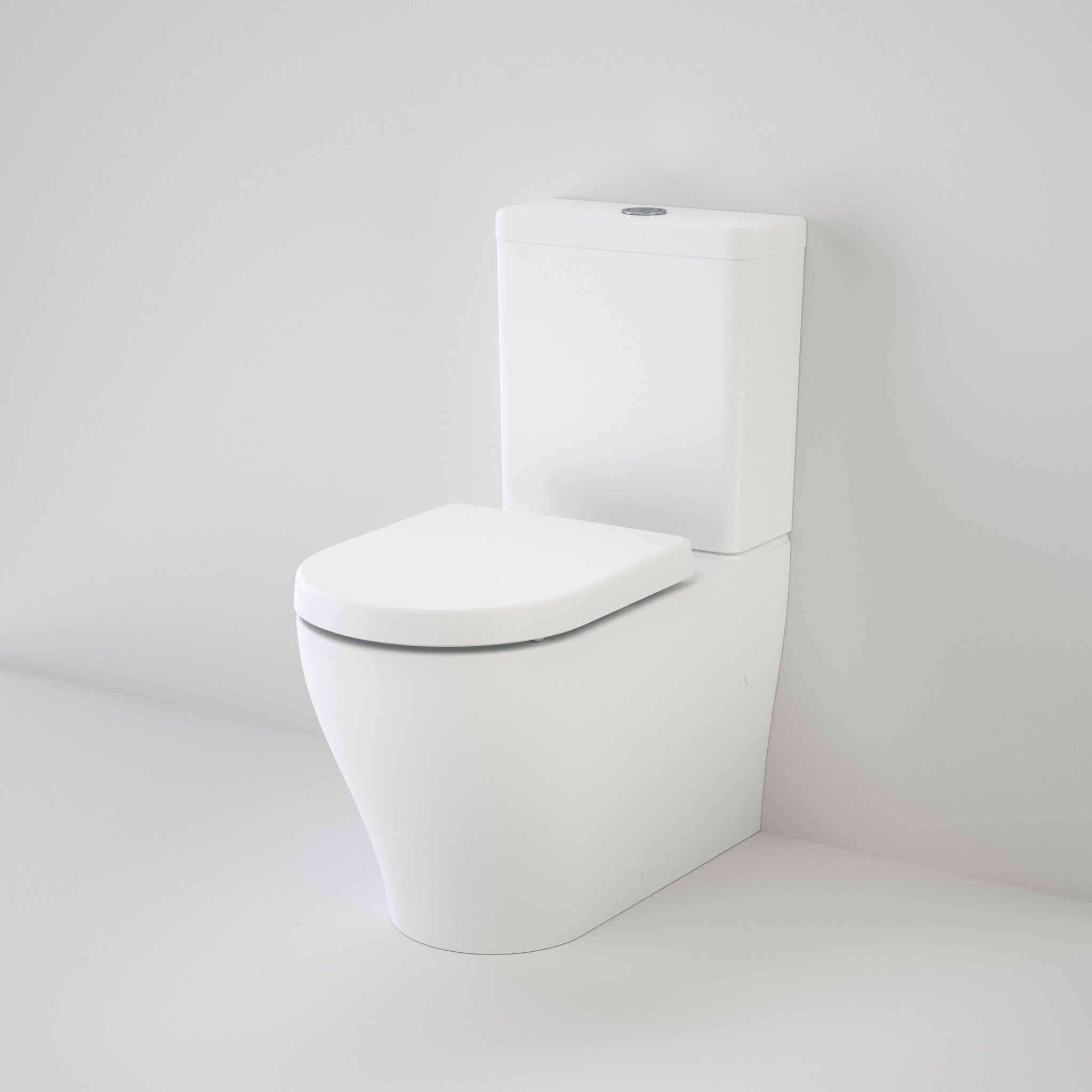 Caroma Luna Cleanflush Back to Wall Toilet Suite, Back Entry 844820W