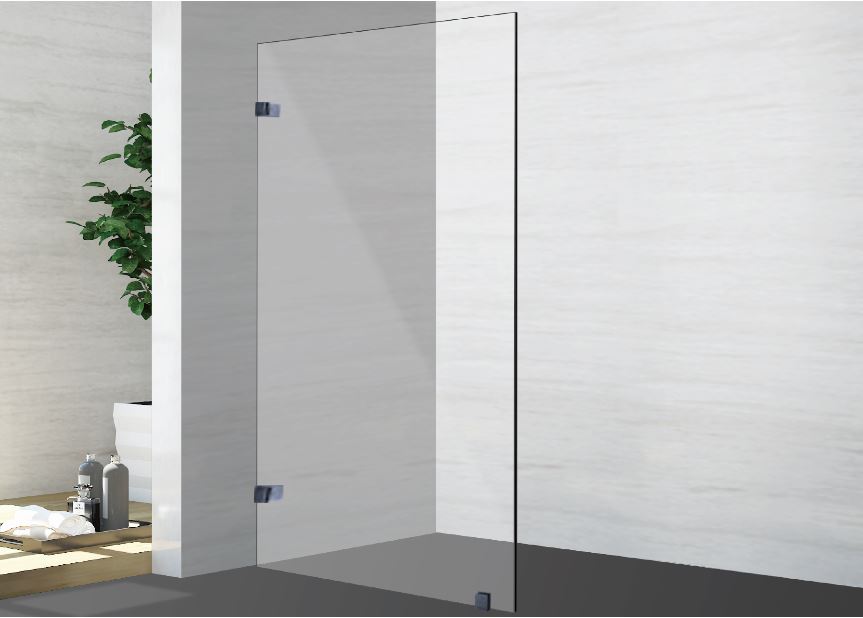 900 x 2000MM Frameless Single Panel Shower Screen