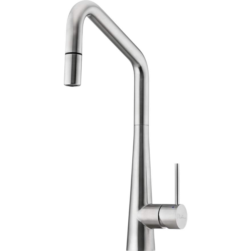 Oliveri Essente Square Gooseneck Pull Out Mixer SS2575