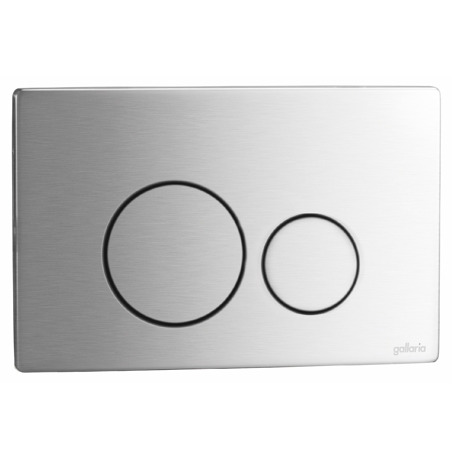 Gallaria Circo Flush Plate Brushed Stainless Steel XL5080SS