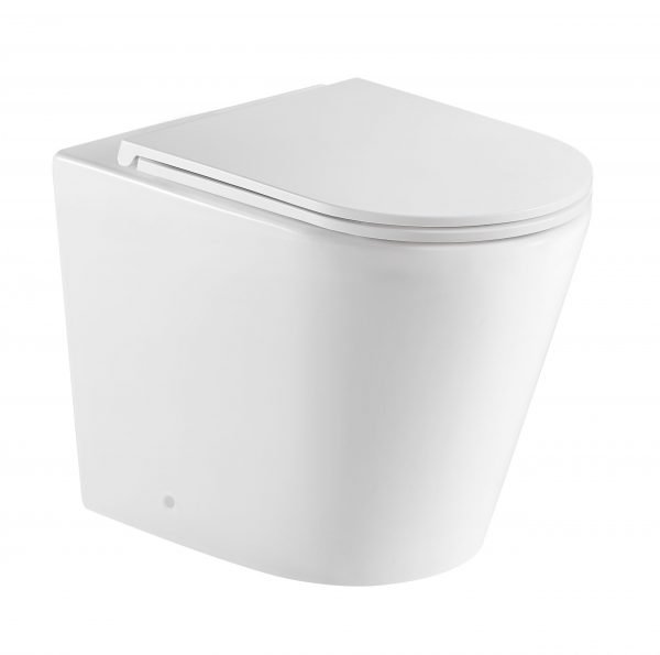 Unicasa Zara99 Wall-Faced Toilet Pan Gloss White ZAWFP