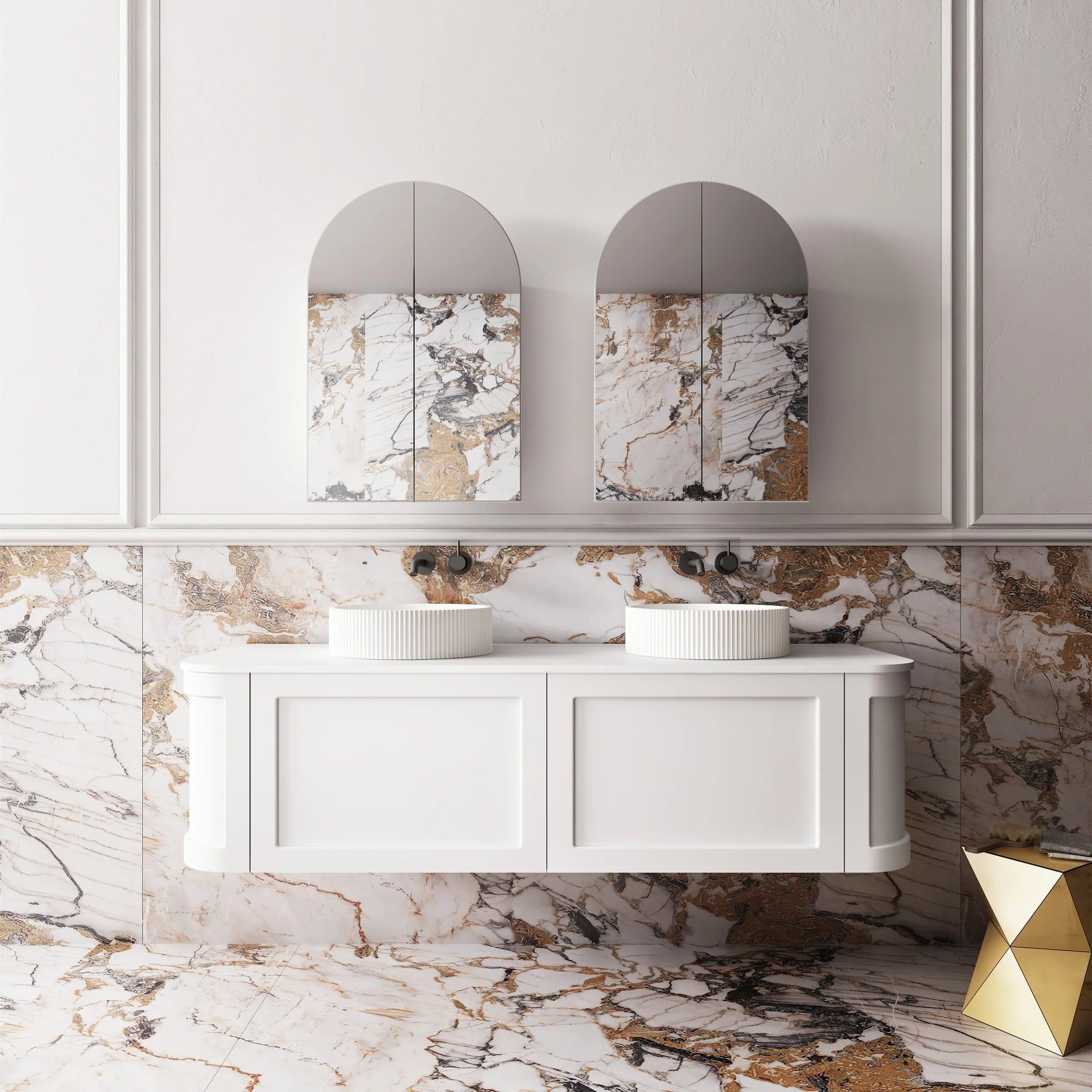 Cassa Design Westminster Wall Hung Vanity