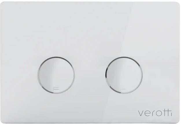 Verotti Round ABS Flush Plate Chrome VI.001 (CLEARANCE)